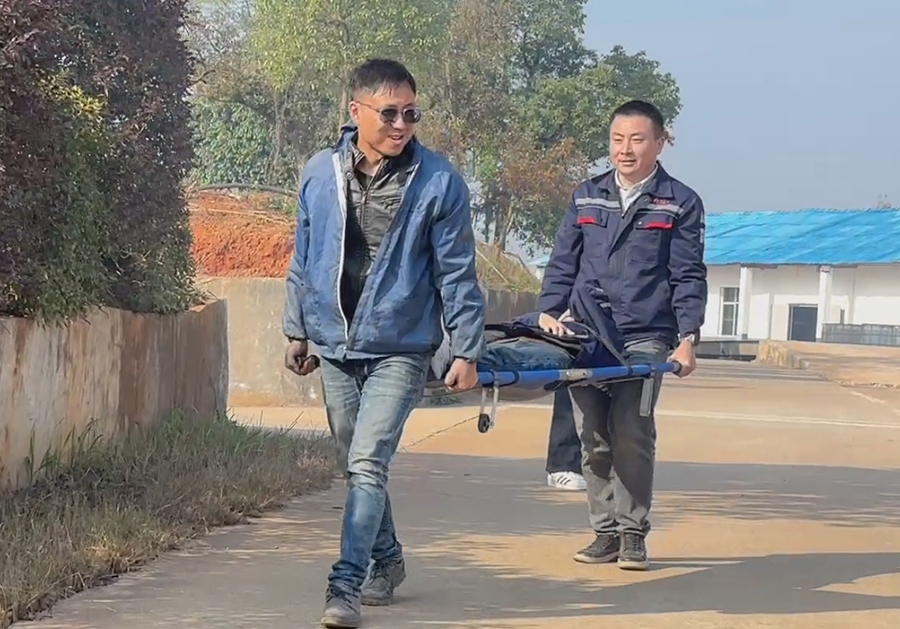 天禧烟花消防演练